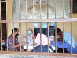 Pengunjung Dan Tahanan Polres PolMan Wajib Vaksin Covid-19
