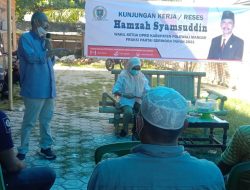 Reses Hamzah Syamsuddin Di Sambut Meriah Warga Desa Parappe