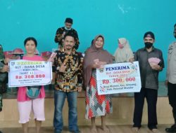 129 KPM Desa Mammi Terima BLT Jelang Akhir Tahun