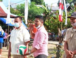Pare Production Gandeng Pemuda Mirring Gelar Turnamen Bola Volly
