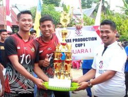 Final Turnament Volly Ball Pare Production Cup I Banjir Door Prize
