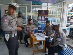 Cek Kelayakan, Polres PolMan Gelar Pemeriksaan Senpi Dan Randis