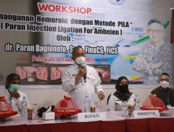 Minimalkan Tindakan Operasi, RSUD PolMan Gelar Workshop Penanganan Hemeroid Dengan Metode “PILA”