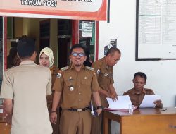 Hari Pertama Kerja Camat Mapilli Lakukan Sidak Di Kantor Kelurahan / Desa