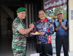 HUT Bhayangkara Ke – 76 DanDim PolMan Berikan Kejutan