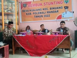 Sikapi Perbedaan Data Pemdes Kuajang Gelar Rembuk Stunting