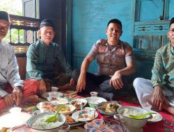 Perkenalan Sebagai Pejabat Baru, Kapolsek Alu Polres PolMan Hadiri Hajatan Sunatan Warga