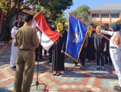 Pengukuhan IKA SMPN 2 Kuningan Dirangkaikan Dengan Upacara Bendera