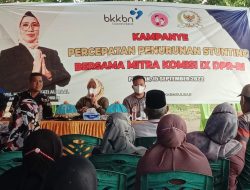 Gelar Kampanye Percepatan Penurunan Stunting, Andi Ruskati : Pernikahan Dini Penyumbang Angka Stunting