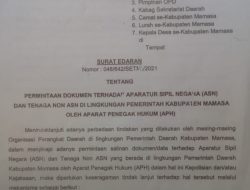 Dinas Pertanian Mamasa Jadikan Surat Edaran Bupati Alasan Menutup Informasi