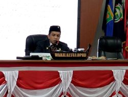 Wakil Ketua DPRD Abdul Halim Pimpin Rapat Paripurna DPRD SulBar