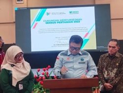 Sensus Pertanian 2023, Idris : Harus Mengacu Pada Data Internasional