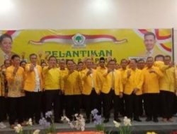 Ketua DPRD PolMan Hadiri Pelantikan Kepengurusan Partai Golkar