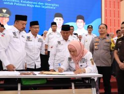 DPC APDESI PolMan Periode 2022-2027 Resmi Dilantik, Bupati PolMan : Apdesi Ujung Tombak Pemerintah Yang Bersentuhan Lansung Dengan Masyarakat