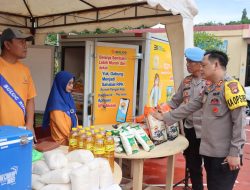 Bazar Paket Murah Polres Polman Di Serbu Warga, Nurma :  Murahnya Berbanding jauh Dengan Harga Dipasaran