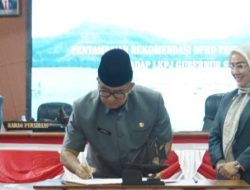 Paripurna LKPJ 2022, Akmal Malik Apresiasi Rekomendasi DPRD SulBar.