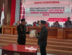 DPRD PolMan gelar rapat paripurna LKPJ Bupati PolMan tahun 2022