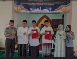 Hari Raya Idul Fitri 1445 H, 338 Warga Binaan Lapas Polewali Kelas I IB Terima Pengurangan Masa Tahanan