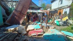 2 Anak Meniggal Dunia 1 Menjalani Perawatan Medis, Tertimpa Ambruknya Rumah Bangunan Tua di Pantai Bahari Polewali