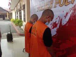 Terduga Pelaku Pencurian Di Sekolah Dan Kantor Kelurahan Di Ringkus Polres PolMan