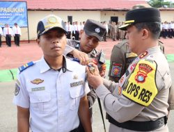 Kapolres Pasangkayu Pimpin Apel Gelar Pasukan Ops Patuh Marano 2024