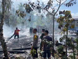 5 Rumah Warga Ludes Terbakar Di Bonra Mapilli