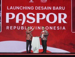 HUT RI KE 79 Merah Putih Disematkan Dalam Desain Baru Paspor