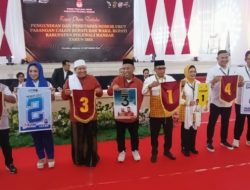 KPU PolMan Tetapkan Nomor Urut Paslon Pilkada 2024