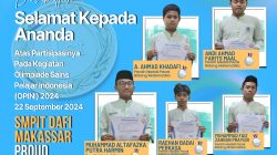 SMPIT DAFI Makassar Berbangga! Murid Raih Prestasi di Olimpiade Sains Pelajar Indonesia 2024