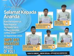 SMPIT DAFI Makassar Berbangga! Murid Raih Prestasi di Olimpiade Sains Pelajar Indonesia 2024