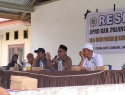 Reses Arham Bustaman Serap Aspirasi Masyarakat Dapil II Pasangkayu