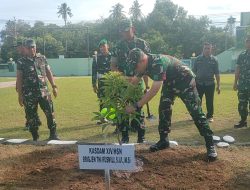 Kunjungi Kodim 1402/Polman, Kasdam XIV/HSN Tegaskan Bahaya Narkoba Dan Judi Online