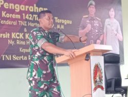 Kunjungi Kodim 1402 Polman, Danrem 142 Tatag Tegaskan Hindari Pelanggaran Dan Judi Online