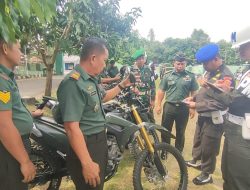 Kendaraan Dinas Personel Kodim 1402/Polman Diperiksa