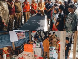 Pemkab Polman Serahkan Bantuan kepada Korban Kebakaran di Desa Lampoko