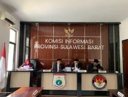 Sidang Putusan KI SulBar Putuskan 3 Permohonan Gugur