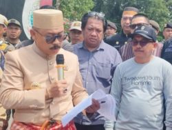 Temui Aksi Massa Gubernur SuilBar Komitmen Lindungi Tenaga Kerja