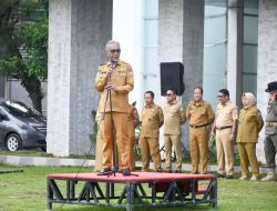 Jadi Inspektur Upacara Plh Sekda Pemprov SulBar Tekankan Pentingnya Integritas Dan Etos Kerja