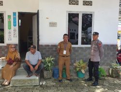 Personel Polsek Wonomulyo Datangi TKP Dugaan Tindak Pidana Pencurian di SDN 020 Desa Patampanua Kecamatan Matakali