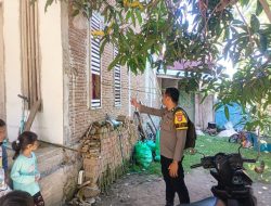 Polsek Tapango Polres Polman Mendatangi TKP Dugaan Tindak Pidana Pencurian Uang di Rumah Warga Desa Banato Rejo