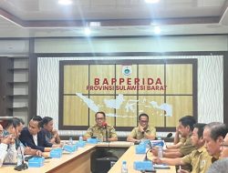 Tindak Lanjuti Pertemuan Gubernur Dengan Kementerian Bapperida SulBar Gelar Rapat Dengan OPD
