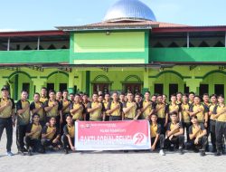 Bakti Religi Dalam Rangka Hari Bhayangkara Ke-79, Polres Pasangkayu Bersihkan Tempat Ibadah.