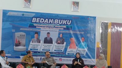Bedah Buku “SDK Mendayung Dari Hulu” Hadirkan Wakil Ketua DPRD SulBar Sebagai Narasumber