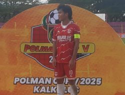 Pemain Tidola FC Polman, Farhan Kembali Ikut TC Memperkuat Sriwijaya FC