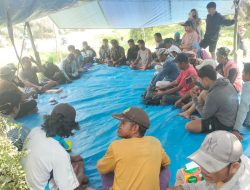 Hari Kedelapan, Masyarakat Towiora Masih Duduki Lahan PT LTT