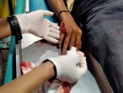 Bhabinkamtibmas Subsektor Mapilli Polres Polman Datangi TKP Dugaan Penyerangan Sekelompok Pemuda di Desa Bonne-Bonne