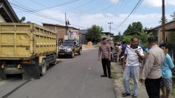 Polsek Wonomulyo Mendatangi TKP Kecelakaan Lalulintas di Desa Sidorejo, Satu Korban Meninggal Dunia