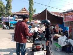 KPU Polman Sosialisasi Non Tahapan, KPU berPASAR