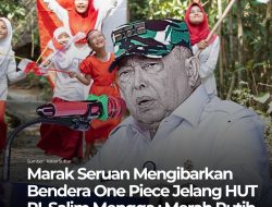 Wagub Sulbar Ajak Warga Kibarkan Bendera Merah Putih, Bukan Bendera One Piece