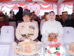 WaGub Sulbar Serukan Semangat Pahlawan di Upacara HUT RI ke-80